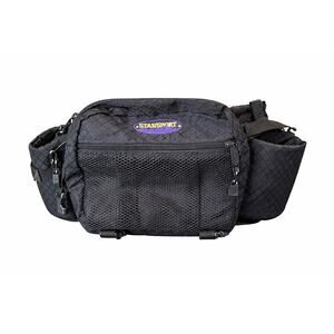 Stansport Black Waist Pack Hiking Fanny Pack Utility Belt Bag Adjustable
